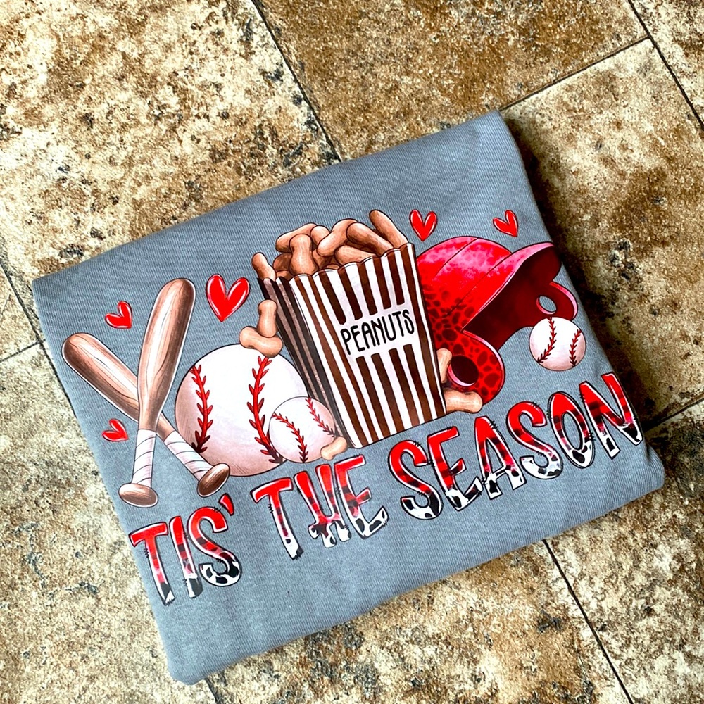 Long sleeve round neck baseball shirt